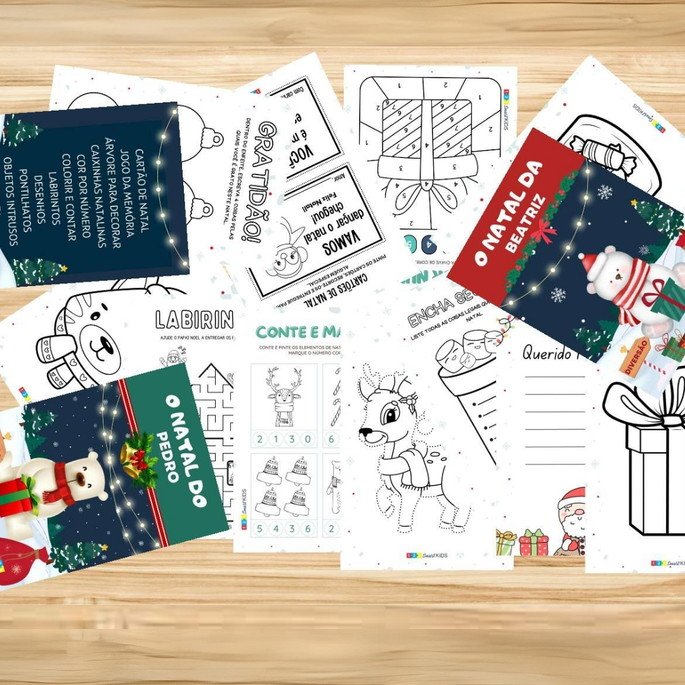 kit jogos e atividades de natal kit jogos e atividades de natal